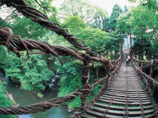 かずら橋（福井県池田町）