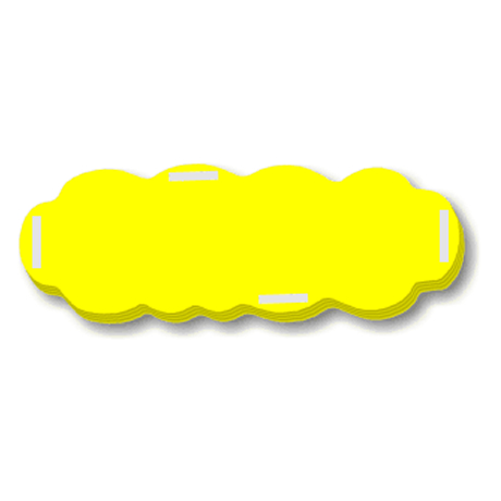 蛍光カラーシート（雲型）(1)
