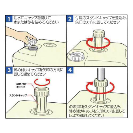 マルチスタンド　注水型20L(3)