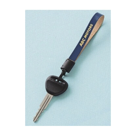 ＫＫ-12　Ｋクルット皮ベルトＬサイズ　鍵のついた様子(3)