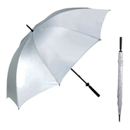 シルバーコーティング75ｃｍゴルフ傘(H-1546)
