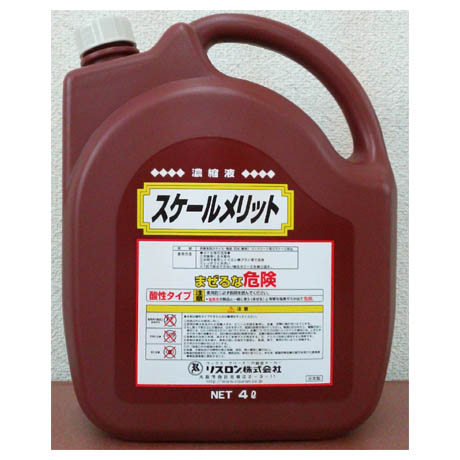 リスロン スケール除去強力洗浄剤　スケールメリット　4Ｌ