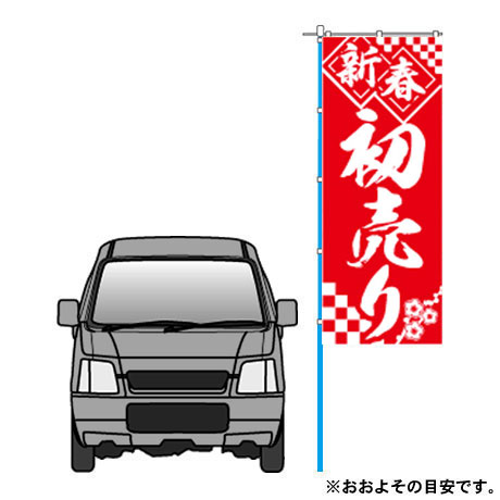 新春初売り（新春のぼり）(2)