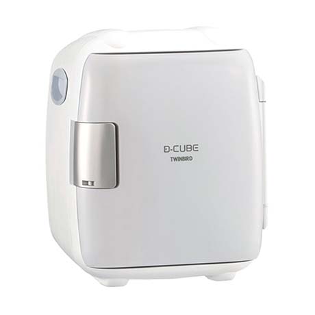 ツインバード 2電源式 コンパクト電子保冷保温ボックスD-CUBE S　(HR-DB06GY)(1)