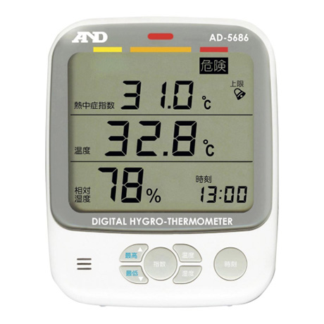 A&D 環境温湿度計　(AD-5686)(1)