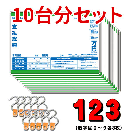 プライスボード・数字・Sカン(2)