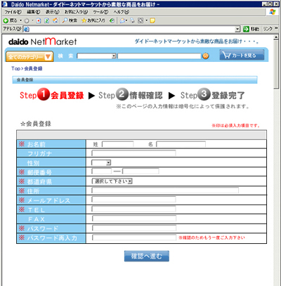 会員登録イメージ図